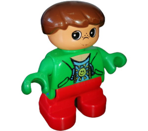 LEGO Kind mit Sun Muster Hemd Duplo-Figur