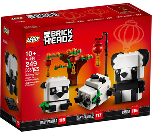 LEGO Chinese New Year Pandas 40466 Packaging