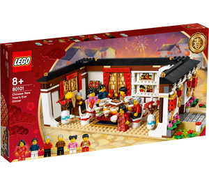 LEGO Chinese New Year's Eve Abendessen 80101 Packaging