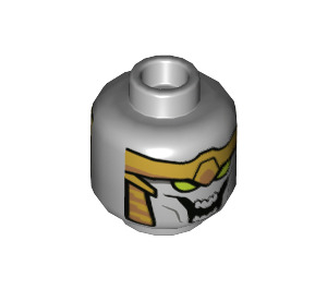 LEGO Chitauri with Wide Open Mouth Minifigure Head (Recessed Solid Stud) (3626 / 50733)