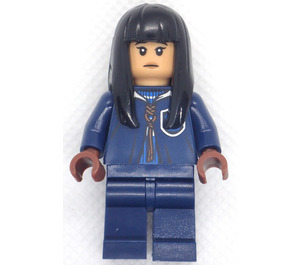 LEGO Cho Chang - Dark Niebieski Quidditch Uniform Minifigurka