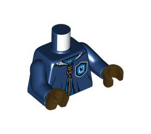 LEGO Cho Chang with Ravenclaw Quidditch Uniform with Cape Minifig Torso (973 / 76382)