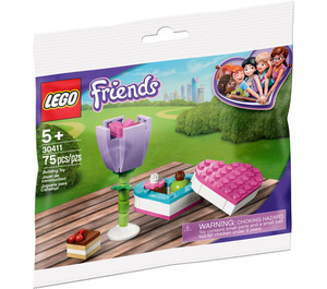 LEGO Chocolate Doos & Bloem 30411 Packaging