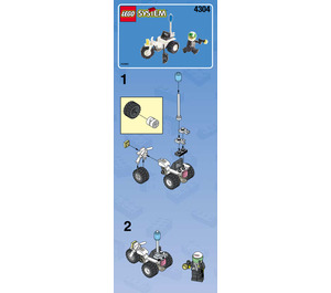 LEGO Chopper Cop Set 4304 Instructions