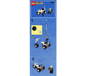 LEGO Chopper Cop Set 6324 Instructions