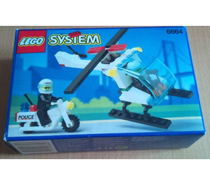 LEGO Chopper Cops Set 6664 Packaging
