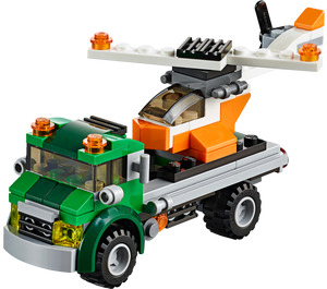 LEGO Chopper Transporter Set 31043