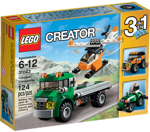 LEGO Chopper Transporter Set 31043 Packaging