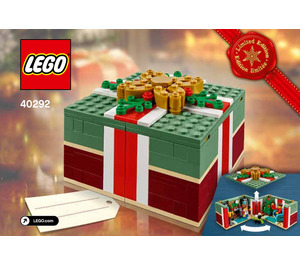 LEGO Christmas Gift Boîte 40292 Instructions