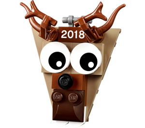 LEGO Christmas Ornament 2018 - Reindeer Head (5005253)