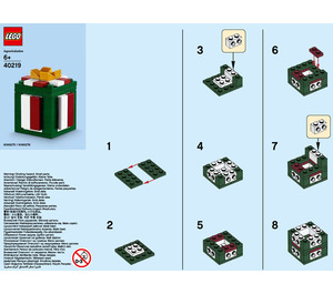 LEGO Christmas Present Set 40219 Instructions