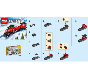 LEGO Christmas Zug 30543 Instructions