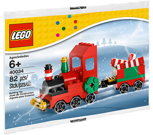 LEGO Christmas Train Set 40034 Packaging