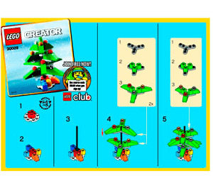 LEGO Christmas Tree Set 30009 Instructions