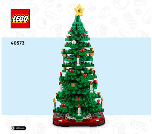 LEGO Christmas Tree Set 40573 Instructions