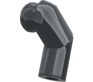 LEGO Chroom Zwart Minifigure Links Arm (3819)