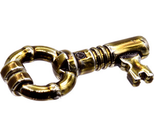 LEGO Chrome Brass Key