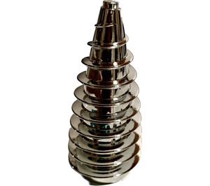 LEGO Chrome Silver Cone Rock Raiders Drill (71612 / 72040)