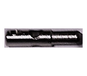 LEGO Plata cromado Cross-cut Pin para electric Conector