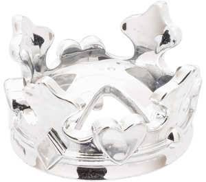 LEGO Chrome Silver King Crown (72515)