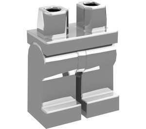 LEGO Chrome Silver Minifigure Hips and Legs (73200 / 88584)