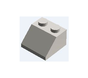 LEGO Argent chromé Pente 2 x 2 (45°) (3039 / 6227)