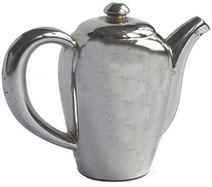 LEGO Chrome Silver Teapot (71429 / 71486)