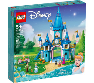 LEGO Cinderella et Prince Charming's Castle 43206 Packaging