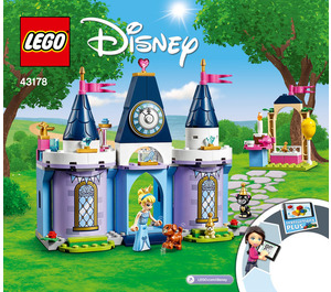 LEGO Cinderella's Castle Celebration Set 43178 Instructions