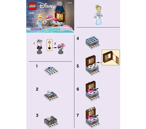 LEGO Cinderella's Kitchen 30551 Instrukce