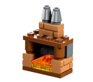 LEGO City Advent Calendar 2023 60381-1 Podmnožina Day 10 - Fireplace