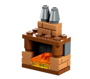 LEGO City Calendrier de l'Avent 2023 60381-1 Subset Day 10 - Fireplace