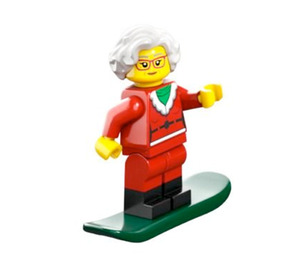 LEGO City Advent kalender 2023 60381-1 Subset Day 21 - Mrs. Claus Snowboarding
