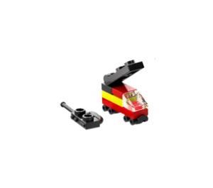 LEGO City Advent Calendar 2024 60436-1 Componente Day 10 - Toy Firetruck