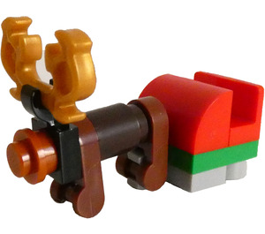 LEGO City Advent Calendar 2024 60436-1 Підмножина Day 18 - Reindeer and Sleigh