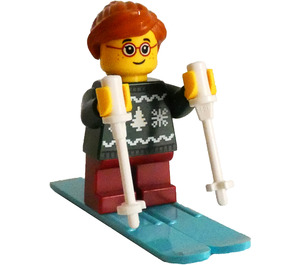 LEGO City Advent Calendar 2024 60436-1 Підмножина Day 5 - Skier with Holiday Sweater