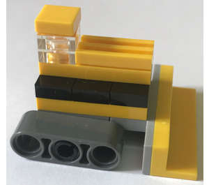 LEGO City Advent Calendar Set 2824-1 Subset Day 20 - Toy Bulldozer