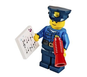 LEGO City Advent Calendar 60063-1 Sous-ensemble Day 11 - Policeman with Megaphone