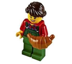 LEGO City Adventskalender 60063-1 Subset Day 5 - Girl with Croissant