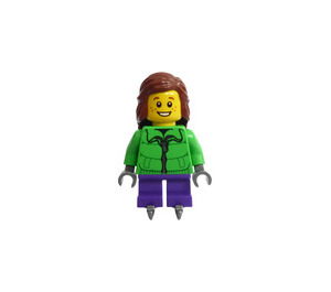 LEGO City Advent Calendar 60063-1 Podzbiór Day 8 - Girl on Ice Skates