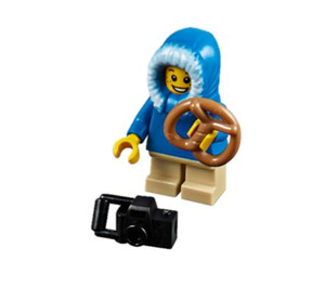 LEGO City Advent Calendar 60099-1 Componente Day 2 - Boy with Pretzel and Camera