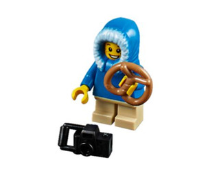 LEGO City Calendrier de l'Avent 60099-1 Subset Day 2 - Boy with Pretzel and Camera