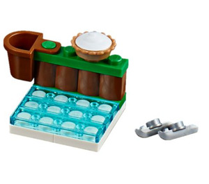 LEGO City Advent Calendar 60099-1 Subconjunto Day 3 - Ice Skate Stand