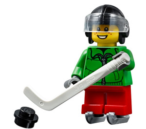 LEGO City Advent Calendar 60133-1 Delsett Day 8 - Ice Hockey Player Boy