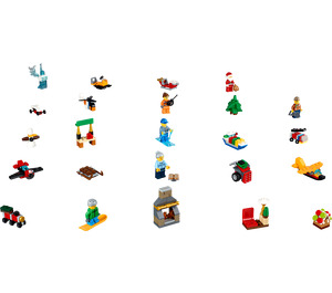 LEGO City Calendrier de l'Avent 60155-1