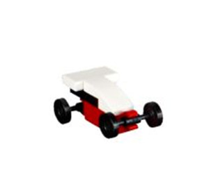 LEGO City Advent Calendar 60155-1 Componente Day 16 - Race Car Toy