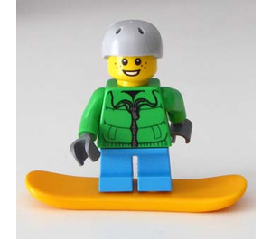 LEGO City Advent Calendar 60155-1 Undersæt Day 2 - Snowboarder