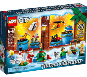 LEGO City Calendrier de l'Avent 60201-1 Packaging