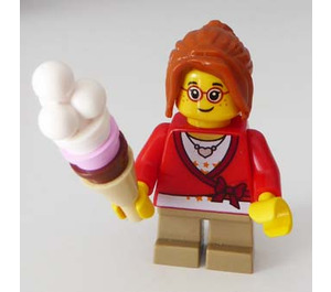 LEGO City Adventskalender 60201-1 Subset Day 13 - Girl with Ice Cream