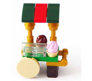 LEGO City Advent Calendar Set 60201-1 Subset Day 16 - Pastry Cart with Cupcakes